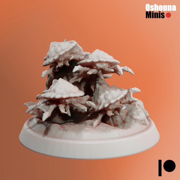 Alien Flying Swarms: 32mm Sci-Fi Wargame Minis by Oshouna