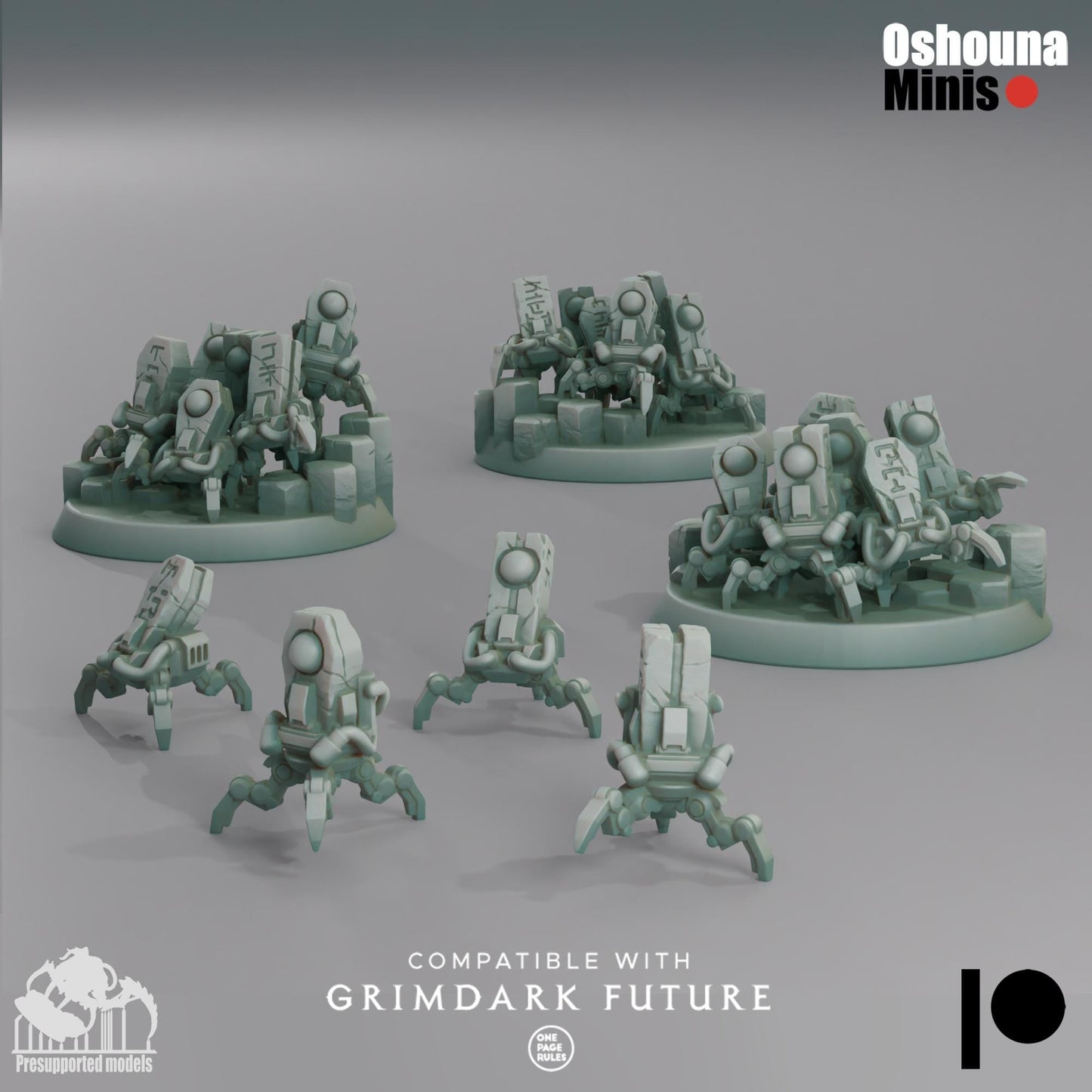 Doomed Empire Monolith Swarms: 32mm Robot Legions Proxy