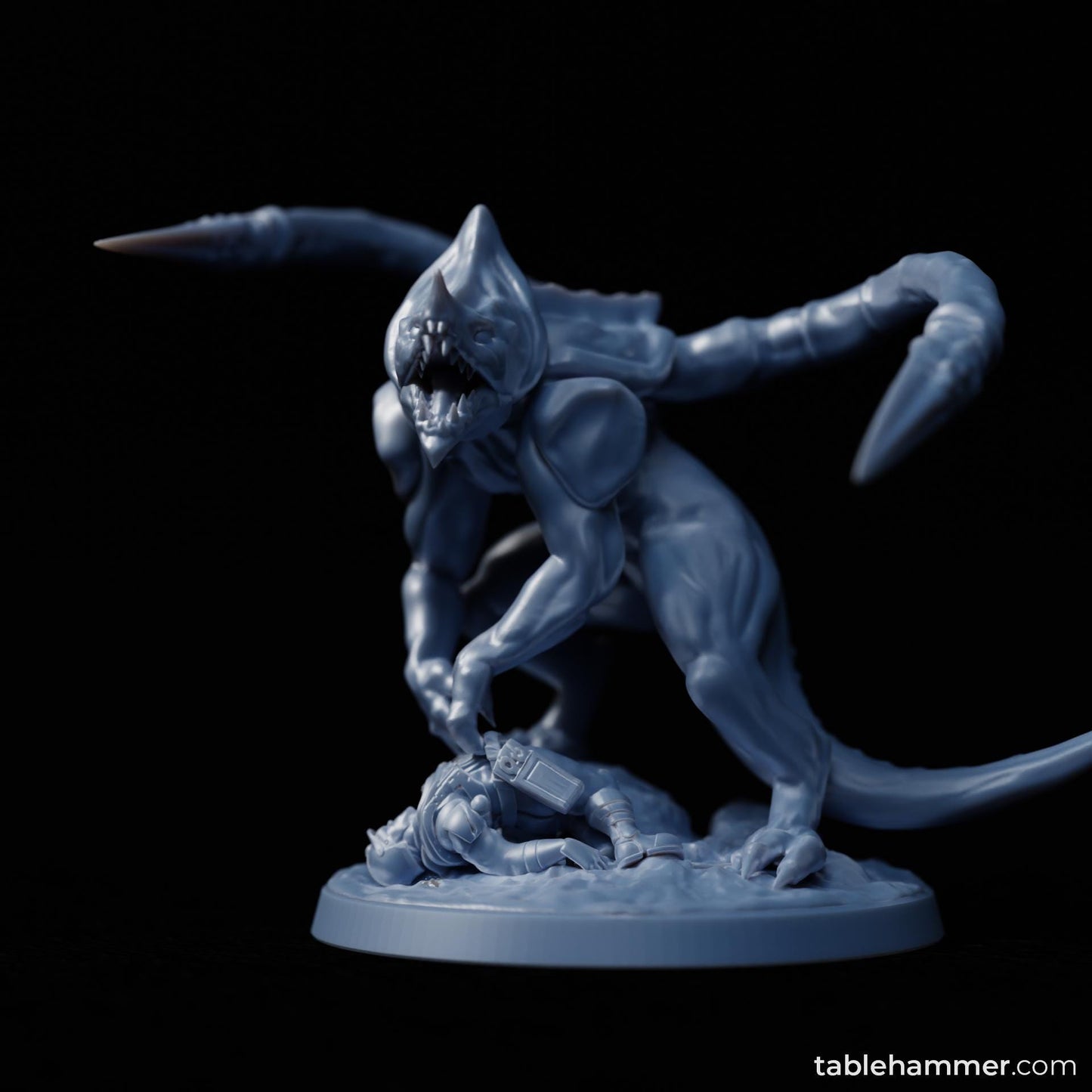 Polminax Prime Xenos Apex Creature Alien Leader Tablehammer Proxies for Grimdark and Sci-Fi Wargames