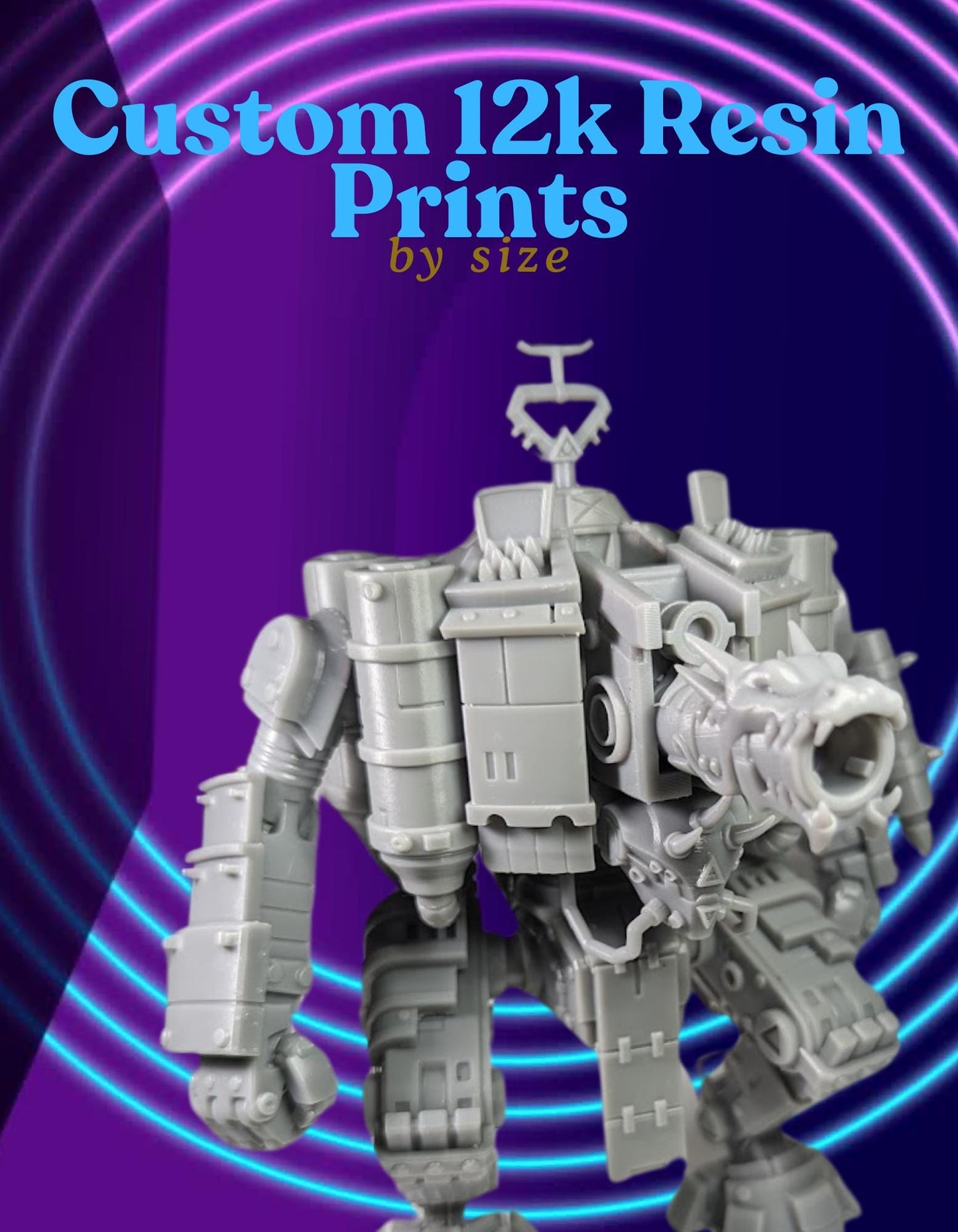 Custom 3D Printing Service: Resin Minis, Models & Terrain