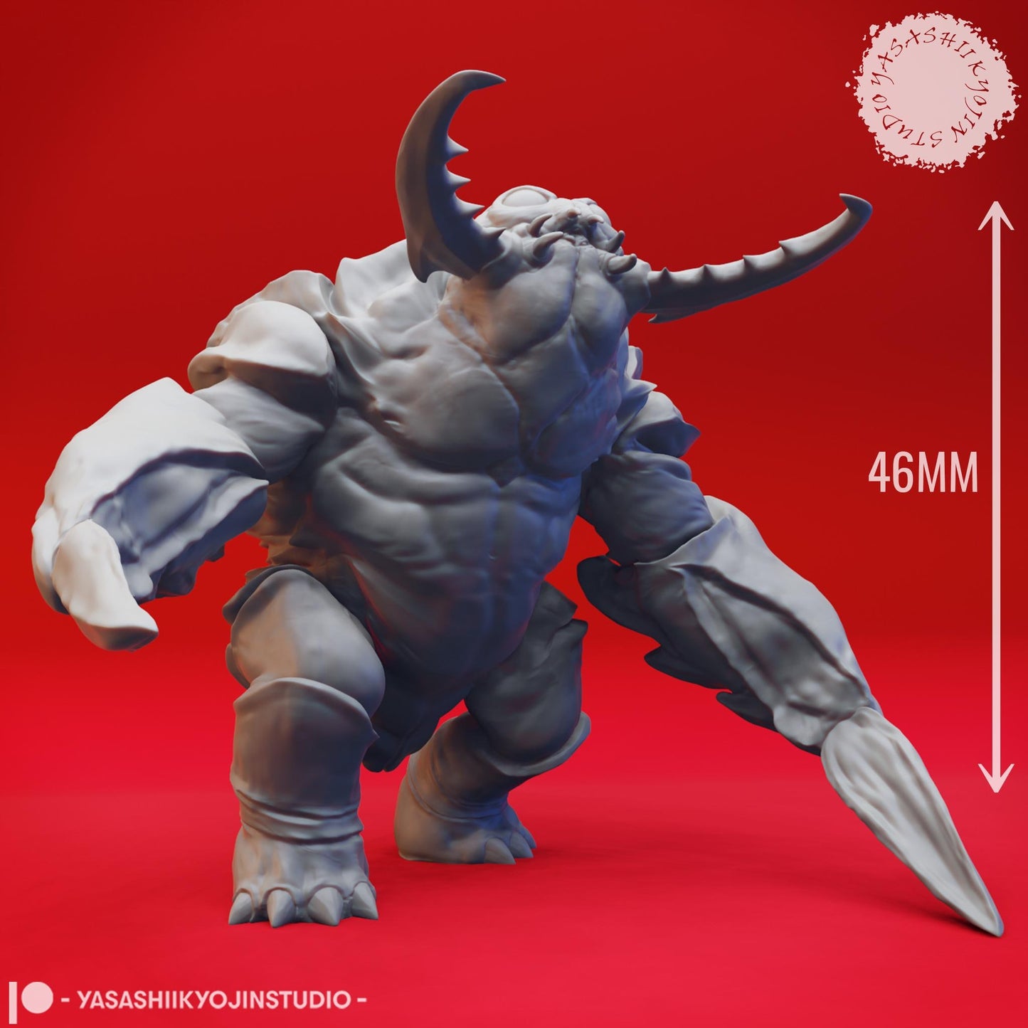 Umber Hulk Resin Miniature: Fantasy RPG Tabletop Figurine