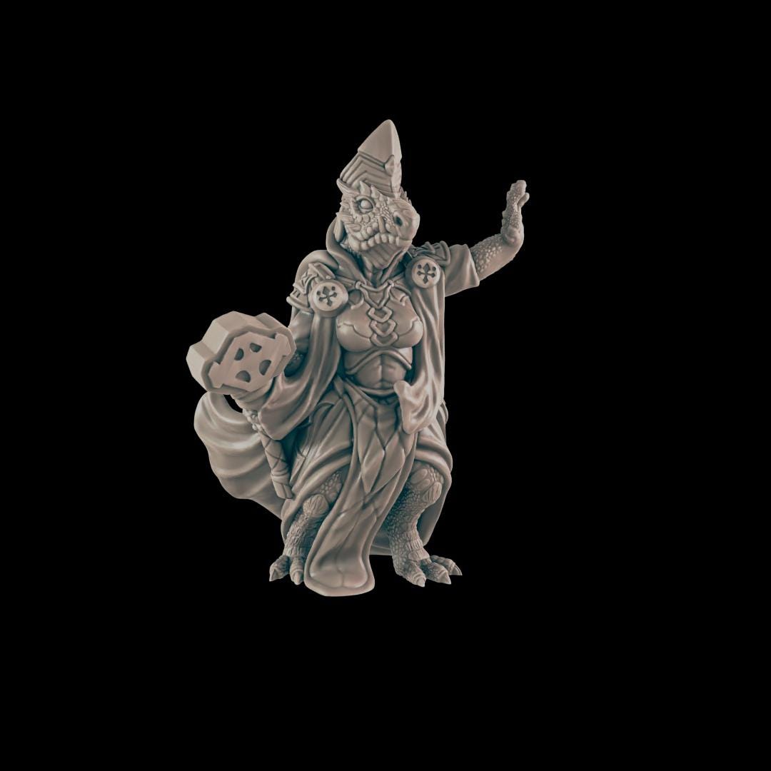 Cleric Fantasy Miniatures: 28-32mm Resin RPG Wargame Figure
