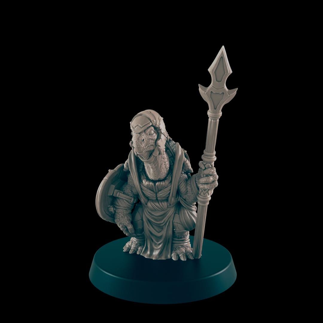 Turtlefolk Miniature: Resin RPG Mini - EC3D Design