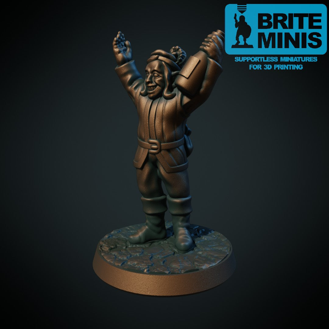 Brite Minis RPG and Wargames Miniatures Muilti Listing - SAFE PLA Plastic