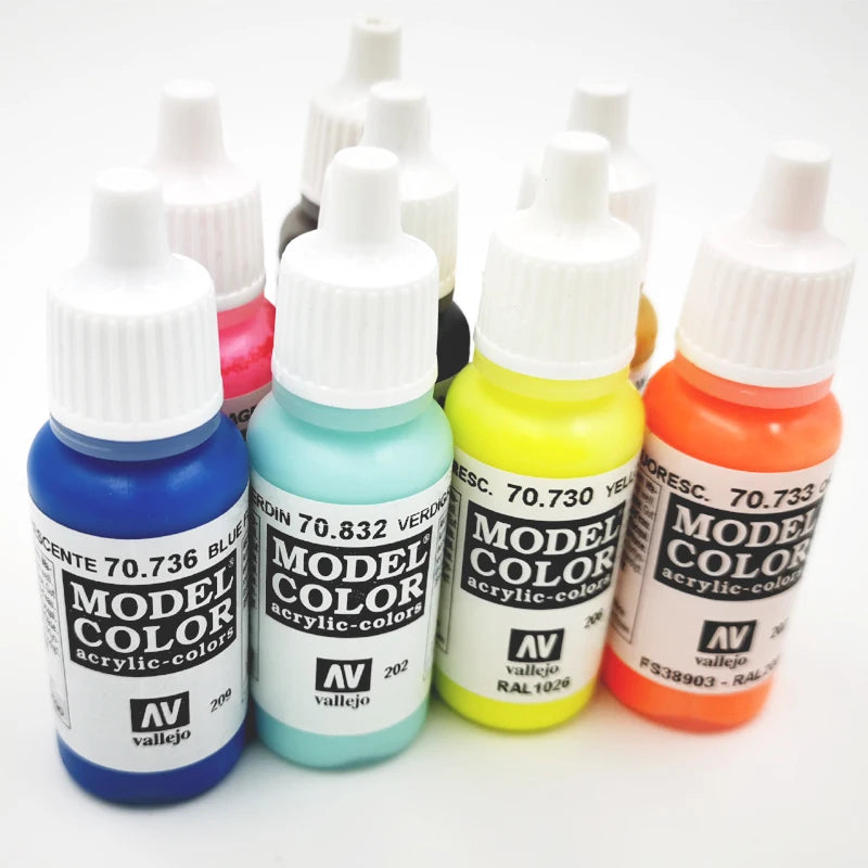 Vallejo AV 17ml Acrylic Model Paint | Eco-Friendly Water-Based Paint for Hand-Painted Miniatures & 1/48 Scale Models