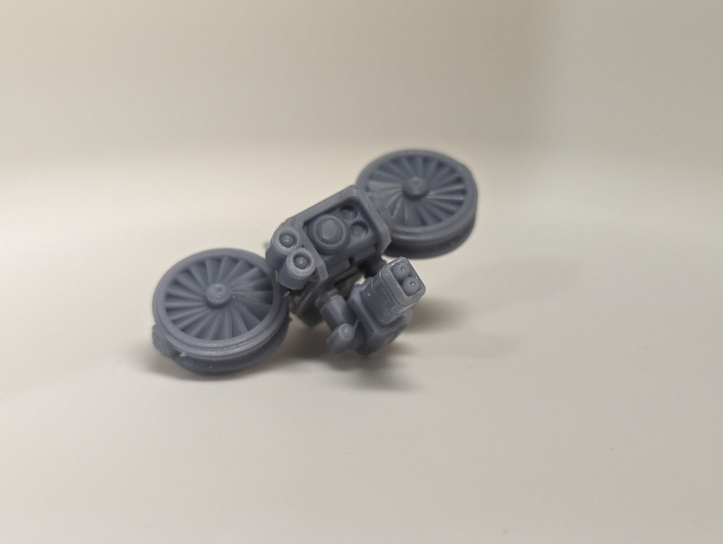 The LIC ADI drone model. - custom resin proxy for 28mm mecha games - Original Sculpt