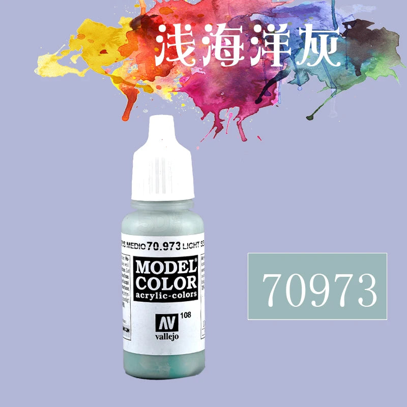 Vallejo AV Acrylic Paint 17ml | Eco-Friendly Water-Based Paint for Gundam, Hand-Painted Models & Miniatures