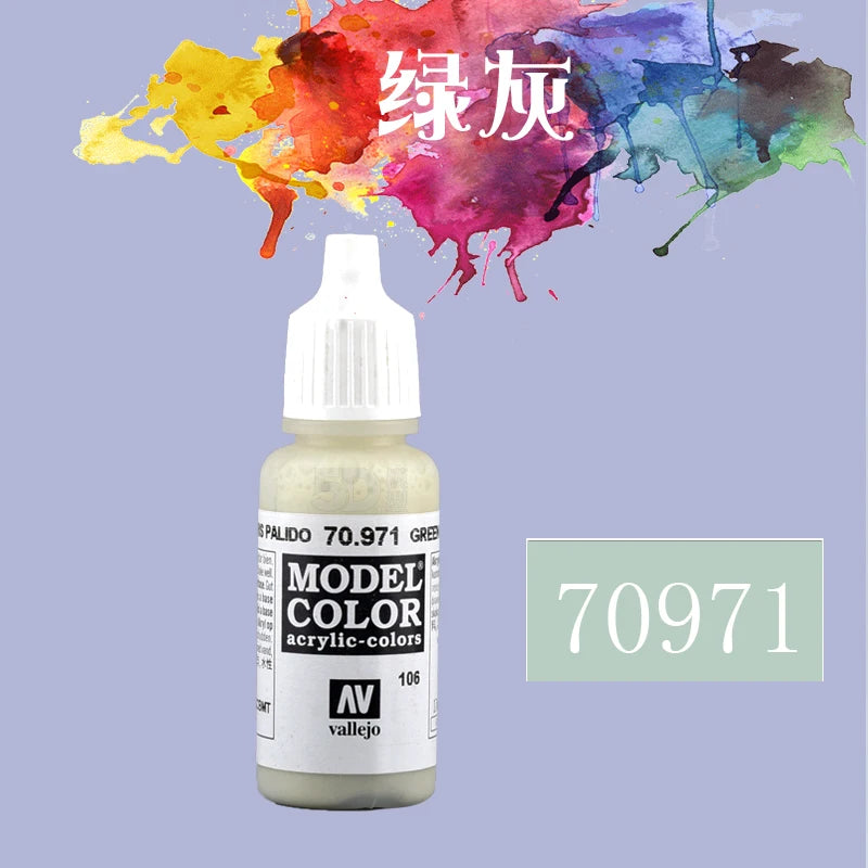 Vallejo AV Acrylic Paint 17ml | Eco-Friendly Water-Based Paint for Gundam, Hand-Painted Models & Miniatures