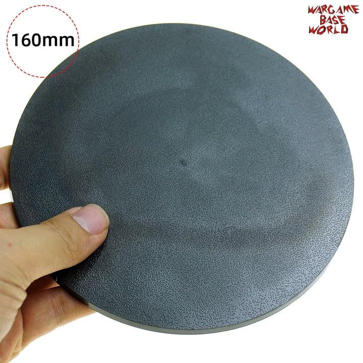 Wargame Base World -160mm Round Bases Miniature Bases