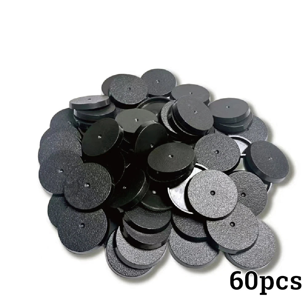 Plastic 32mm Round Bases For Warhammer Miniatures And Boardgame