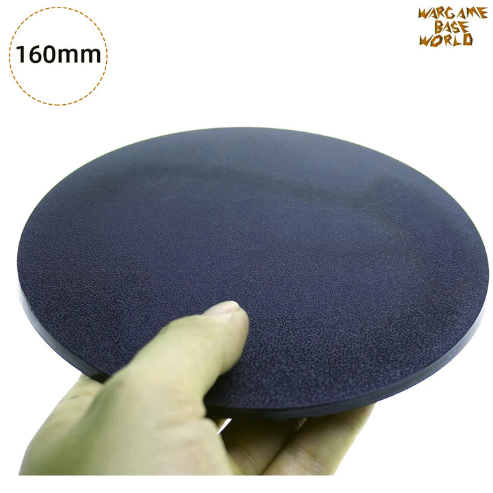 Wargame Base World -160mm Round Bases Miniature Bases