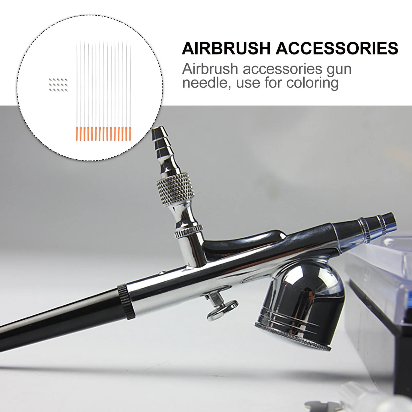 Professional 0.2mm Airbrush Needles & Replacement Parts | Precision Airbrushing Tools