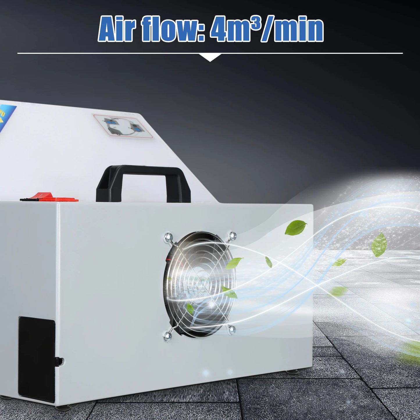 Portable Airbrush Spray Booth Kit | Exhaust Fan with Filter for Model Painting, Airbrushing & DIY Crafts