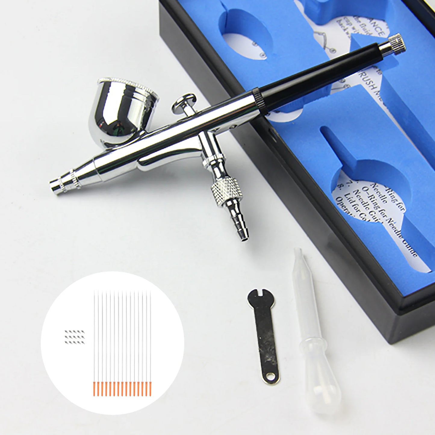 Professional 0.2mm Airbrush Needles & Replacement Parts | Precision Airbrushing Tools