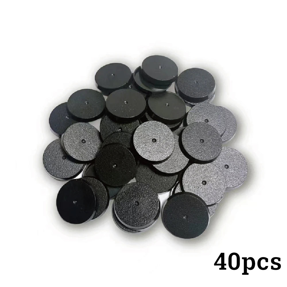 Plastic 32mm Round Bases For Warhammer Miniatures And Boardgame