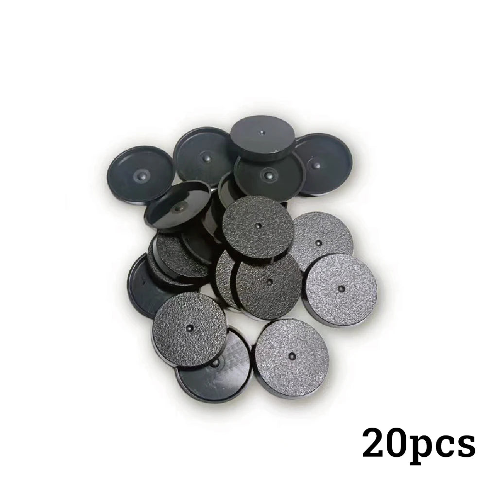 Plastic 32mm Round Bases For Warhammer Miniatures And Boardgame