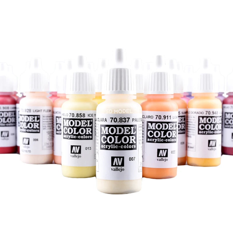 Vallejo AV Acrylic Paint 17ml | Eco-Friendly Water-Based Paint for Gundam, Hand-Painted Models & Miniatures