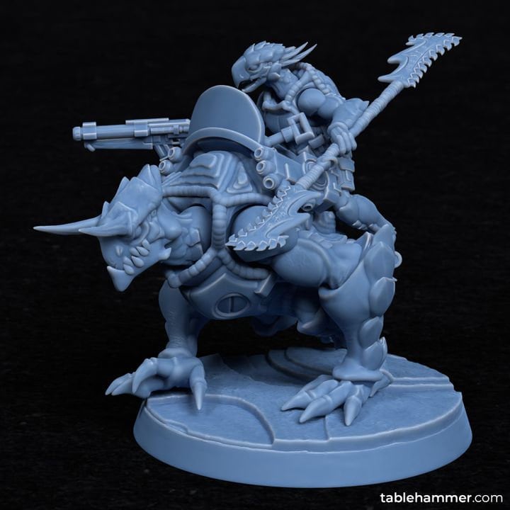 Toorts Chargers, Heavy Cavalry  – Alien Space Communist helpers  - Tablehammer - Proxies for wargames
