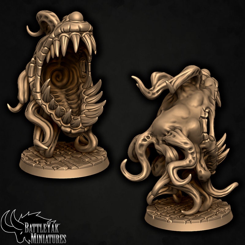 Ectomorphic Maw Pack Beyond Mortality Monster printed in Resin