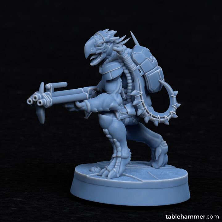 Toorts infantry squads (modular & poseable)  – Alien Space Communist helpers  - Tablehammer - Proxies for wargames