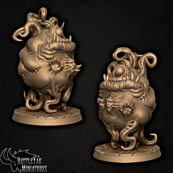 Ectomorphic Maw Pack Beyond Mortality Monster printed in Resin