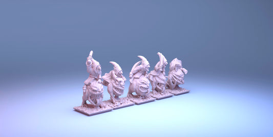 Goblin Army 10mm Resin Wargaming Miniatures - Hoppers - For tabletop and war games - Greenskin Miniatures