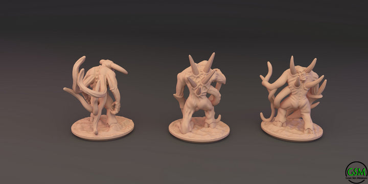 Beastmen 10mm scale Resin Wargaming Miniatures - Chaos Spawn - For tabletop and war games