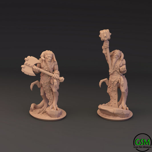 Beastmen 10mm Resin Wargaming Miniatures - Dragon Ogre Shogoth - For tabletop and war games - Greenskin Miniatures