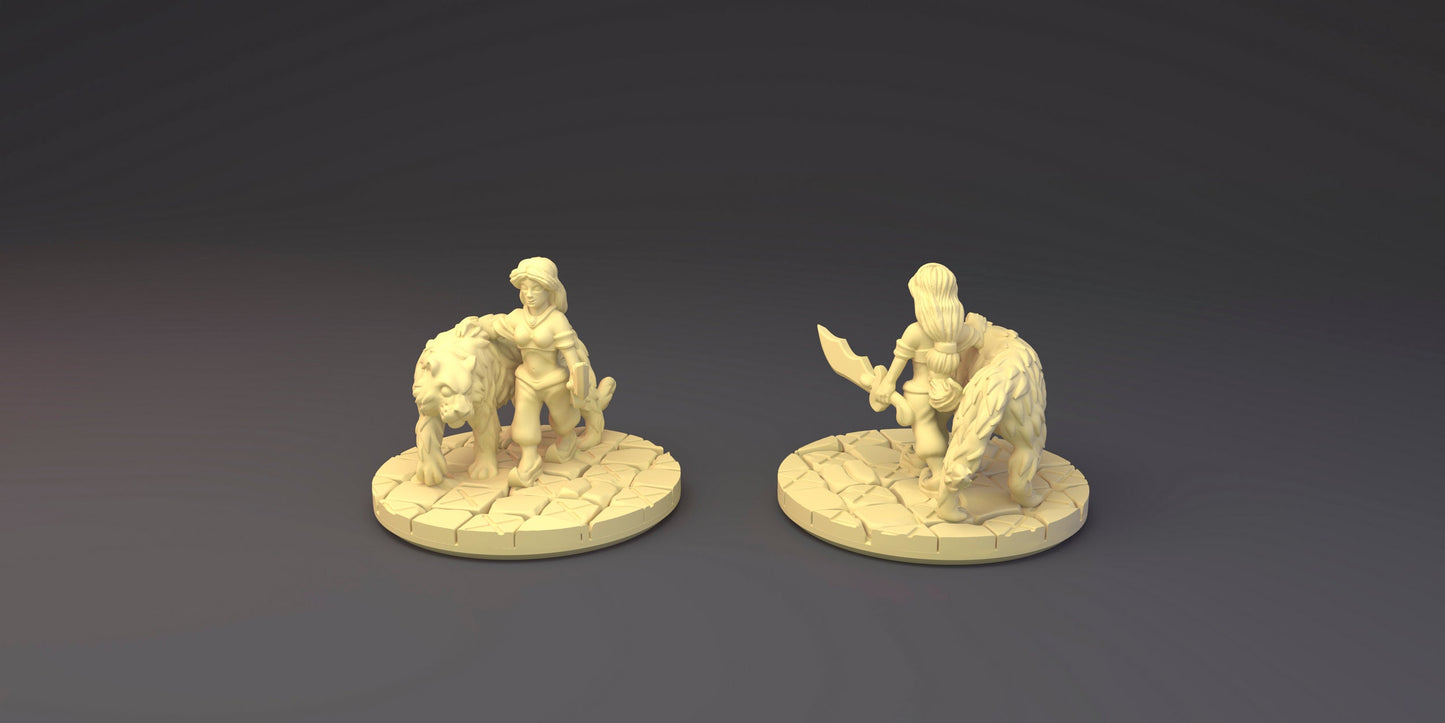 Araby Hero and Command Set for Araby Army in 10mm Resin- For tabletop and war games - Greenskin Miniatures