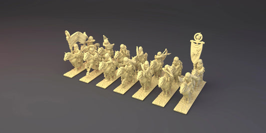 Araby Desert Riders for Araby Army in 10mm Resin- For tabletop and war games - Greenskin Miniatures