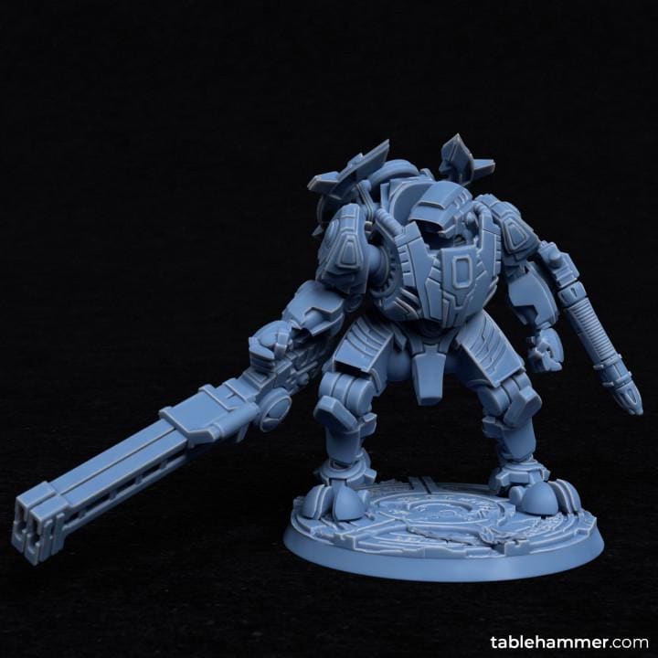 Lightbringer Warsuits (Space communists heavy battlesuits)  - 3 Model kit  - Tablehammer - Proxies for wargames