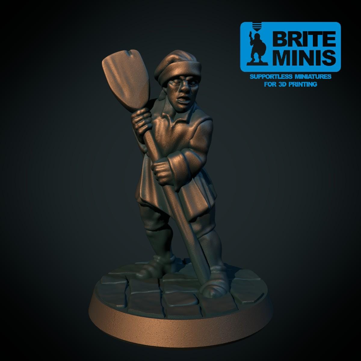 Fantasy Miniatures by Brite Minis for Wargames and RPGs 28mm - Lots of Options! FDM or Resin, Discounts will be applied to multiples.