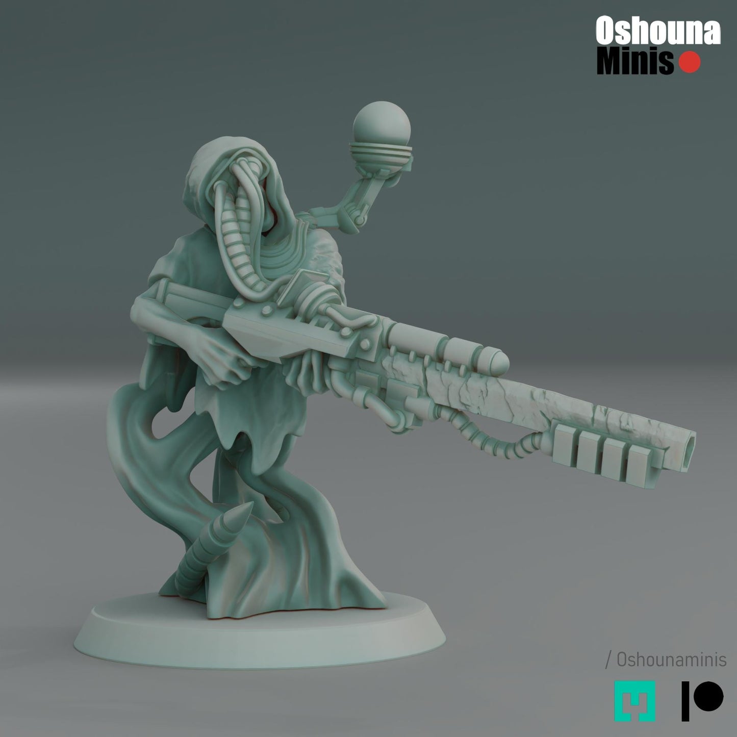 Doomed Empire - Snipers  - Robot Legions Proxies by Oshounaminis for Wargames like OPR