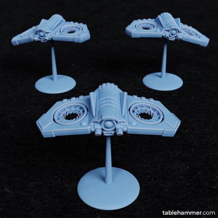 B.U.Z.Z. – Scout & attack drones - Drones - Space communist Proxies by Tablehammer for Wargames like OPR