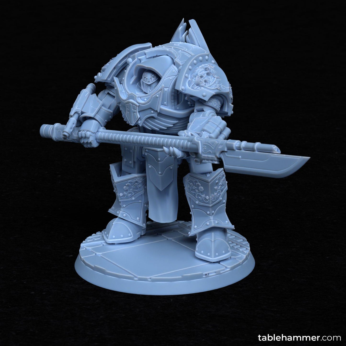 Relic Sarcophagus - Ordo Invoctorix Ancient Mech Walker – 1 model kit  – Creepy Space Humanoids  - Tablehammer - Proxies for wargames