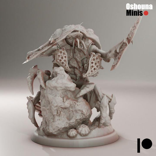 Alien Insect Lord Resin Miniature: 28mm/32mm Sci-Fi Wargame Mini