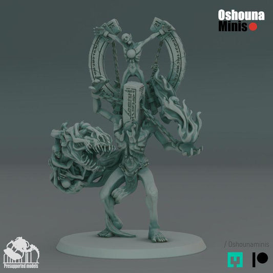 Monolith of Judgement Resin Miniature: 28mm Grimdark Sci-Fi Wargame Terrain