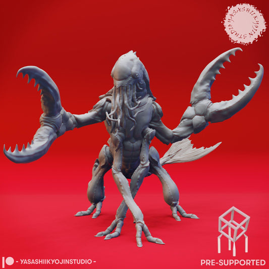Chuul Miniature: ABS-like Resin D&D Figurine - Yasashii Kyojin Studio