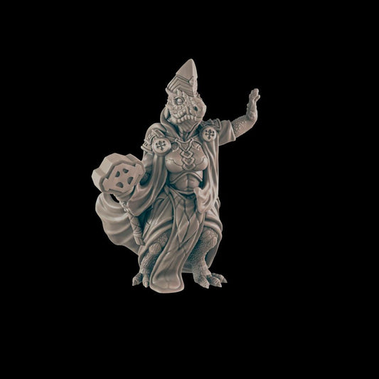 Cleric Fantasy Miniatures: 28-32mm Resin RPG Wargame Figure