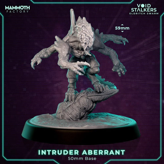 Intruder Aberrant Resin Miniature: 32mm Grimdark Horror for Skirmish Games