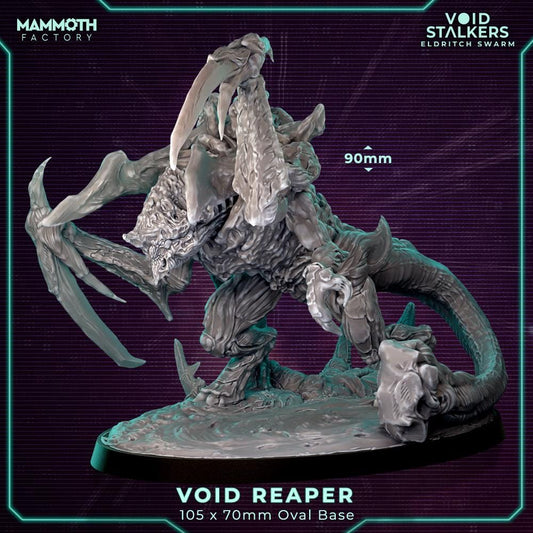 Void Reaper Resin Miniature: 32mm Scale Boss for Tabletop Games