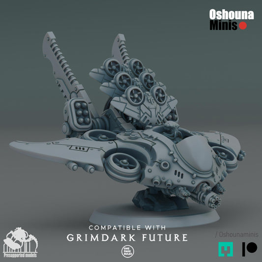 S.E.A Coalition - Drone Carrier : 28mm Resin Sci-Fi Wargame Miniature